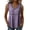 Violet, blouses et tops pour Femmes, variante sur SZJXBUY Hauts en Lin pour Femmes, Été Chic Décontracté Grande Taille Sans Manches Débardeur à Col en V avec Découpes Bordure Coupe Ample Tuniques Chemises de Plage Vacances Beige, TTG