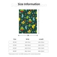 thumbnail image 5 of Sikiie Sport Monster Cozy Flannel Fleece Throw Blanket: Lightweight & Thick for All Seasons - Perfect for Women, Men, & Kids"50"x40", 5 of 6