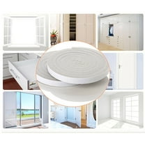 Weather Strip, Door Seal, Foam Tape for Draft Proofing, Sound Insulation, Self-Adhesive Window Gap Filler, 2 Pack 78.7 Inch