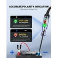 thumbnail image 3 of Test Light Automotive 3-90V Digital LED Circuit Tester with Voltage Display, Auto Bidirectional Voltage Tester, Electric Test Pen with Extended Spring Wire & Probe for Car RV Fuse Checker, 3 of 9