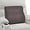 Brown, variant on Back Support Pillow for Recliner Dual Layer Lumbar Support Pillow with Gel Memory Foam Ergonomic Orthopedic Lumbar Cushions for Elderly Lower Back Pain Relief Washable Cover Dark Grey