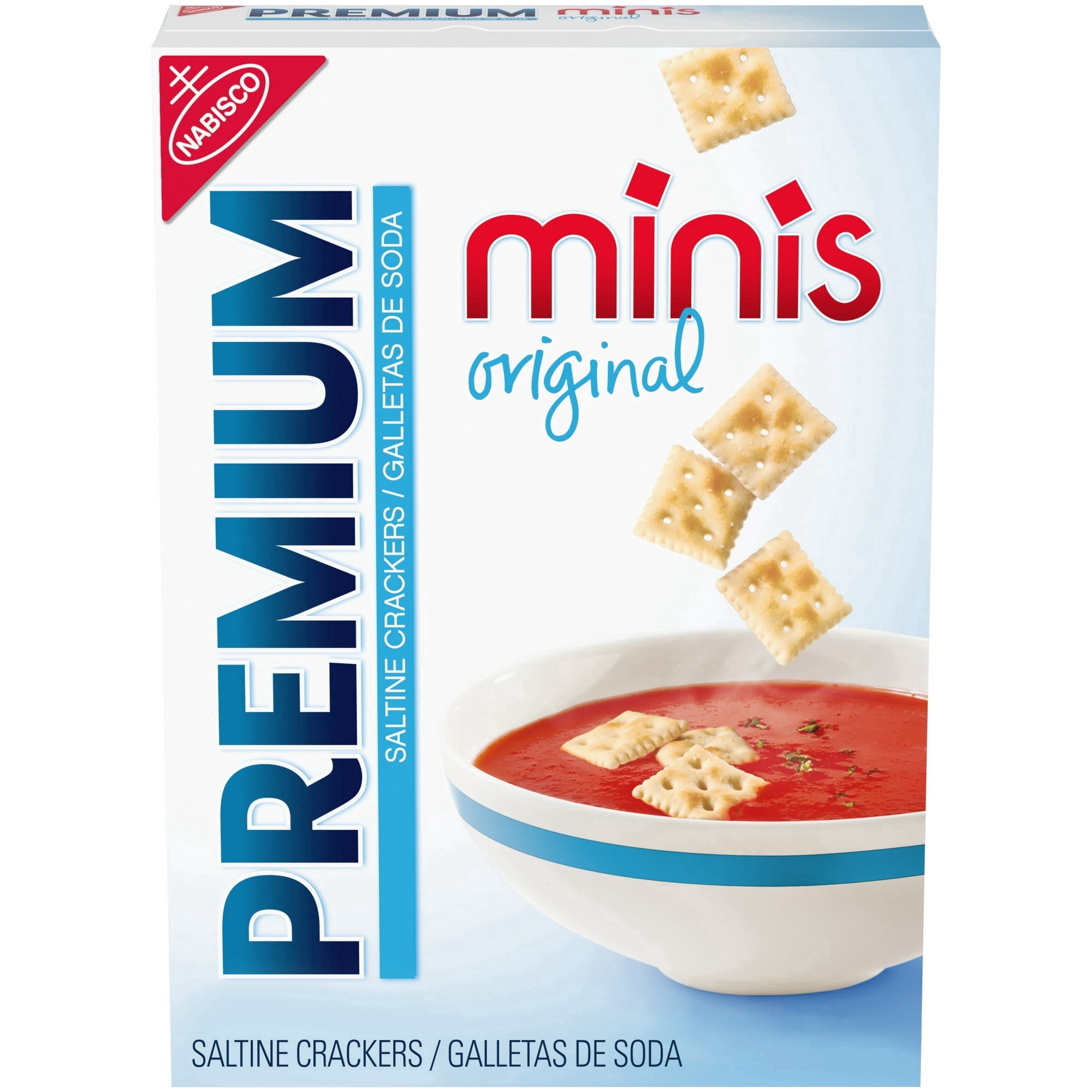 Pack of 2 Premium Original Mini Saltine Crackers, 11 oz