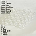 thumbnail image 1 of 5PCS Bulle Verre Gras Zeus / Zeus Double / Zeus X / Sub Ohm Réservoir / Zx / Zx Ii / Z Sub-Ohm / Z Nano 2 Max Ampoule Verre Modèle Géométrique Zeus Nano 3,5 Ml, 1 of 2