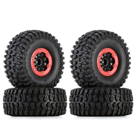 4x Plastic Rubber RC Car Wheels & Tires 2.8" Beadlock  for TRAXXAS UDR Unlimited Desert Racer 1/7 RC Car