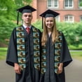 thumbnail image 7 of Zufioo Happy Dog In Flower Field Print Graduation Shawl Ribbon, Graduation Ribbon for Male and Female Graduates-Sharp Corner, 7 of 7