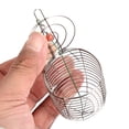 thumbnail image 4 of Cage d'Appât de Pêche Réutilisable Taille Compacte Antirouille Résistante à l'Usure avec Taux de Pêche à Ressort Augmentation du Taux de Pêche Leurre en Acier Inoxydable Nourrisseur Cage à Pêche en Plein Air, 4 of 7