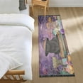 thumbnail image 2 of Wobogo Witch Cat Bedside Long Rug Delicate and Soft Modern Indoor Area Decor Non Slip Carpet for Bed Room Corridor Entrance Balcony, 2 of 8