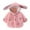 Pink, variant on IROINNID Toddler Baby Girls Winter Bow Ears Hooded Thicken Warm Outerwear Hoodie Jacket Coat Cloak