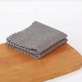 thumbnail image 1 of Oleegame 1PC Ten Dollar Items Kitchen Tool Tableware Dish Towel Nonstick Oil Fast Dish Cloths Cleaning Cloth Wiping Rag Dish Rags Super Absorbent Coral Dish Towel, 1 of 2