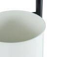 thumbnail image 3 of A&B Home Multi-Tiered Plant Stand with Buckets and Trough - 32" x 14" x 60" - Black, 3 of 6