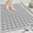 Light Grey, variant on Large Shower Mat, 35.4 x 24 Inch No Suction Cup Shower Mat Non Slip, Quick Drain Shower Mats for Inside Shower, Heavy Duty PVC Shower Floor Mat, Curlable Shower Stall Mat (Light Grey)