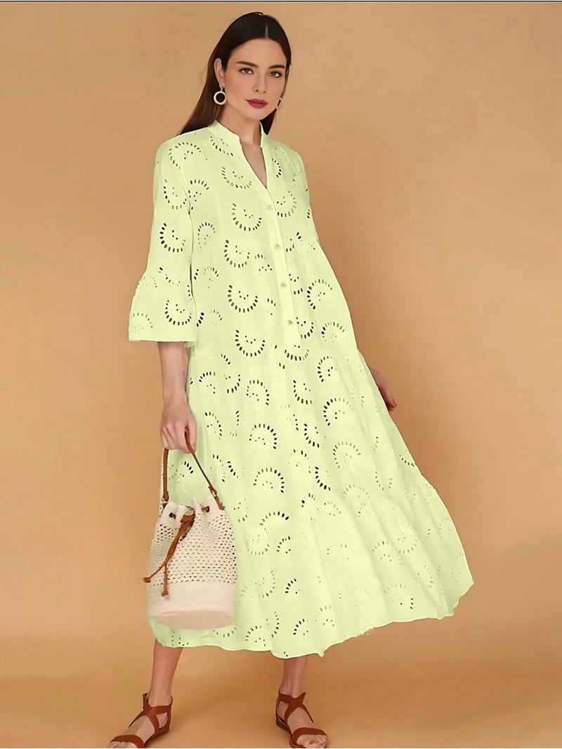 slim fit dress slacks Yellow Chiffon Sleeveless V-Neck Charming Flowy Party Dresses, CP0806 US16 / Custom Color(Leaving A note)