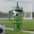 thumbnail image 1 of Termo Acero Inoxidable Mundial Futbol Soccer 1.2 L, 1 of 4