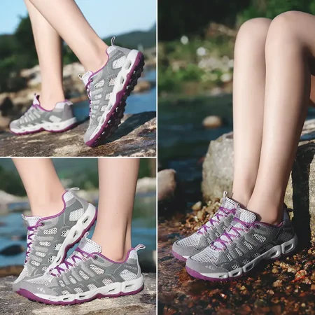 

Yishow-B Water Shoes Suitable For Beach Water Sports Lightweight Mesh Shoes Walking Hiking Climbing Travel Fitness Sneakers Women‘s Footwear