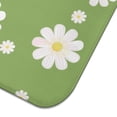 thumbnail image 3 of Daisy Dish Drying Mat for Kitchen Countertop Microfiber Absorbent Foldable Rack Pad Floral Spring Summer 18x24 Inch, 3 of 5