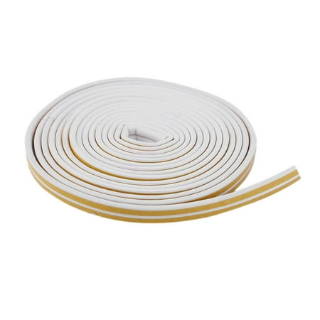 12m Foam Draught Excluder D Type Seal Strip Insulation for Door Window New