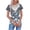 Multicolor, variant on Cilsoka Fashion Clothing for Women Lace V Neck Summer Tops Floral Print Blouses Shirts Short Sleeve Dressy Casual Tunic Trendy Ladies Clothes 2026