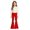 1-Red, variant on LRen Girls Bell Bottom Pants Straight Leg High Waisted Bootcut Bell Bottoms with Pockets Crisscross Lace Up Flare Leg School Uniform Clothes for Tween Teen Girls Age 9-10 Years