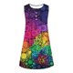 thumbnail image 4 of Vestido sin Mangas para las Mujeres Pullover de Botón, Vestido de Poliéster Impreso Casual, Ropa Diaria de Verano sin Mangas de las Mujeres, 4 of 4