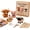 Farm Cuties, variant on Tiny 3D Beaded Animal DIY Kit, Bead Embroidery Kit, 3D Bead Animal Making Kit for Beginners, Cute Animals Beading Craft Set with Instructions (Cryptid & Monster)