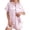 H129 Red, variant on SJLDQY Womens Satin Pajama Sets 2 Piece Striped Pj Sets Button Down Short Sleeve Top and Shorts Sleepwear