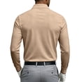 thumbnail image 5 of LWavelet Polo Shirts for Men Long Sleeve Golf Tennis Collared Shirt Moisture Wicking Dry Fit Performance Casual Polo Shirt, 5 of 7