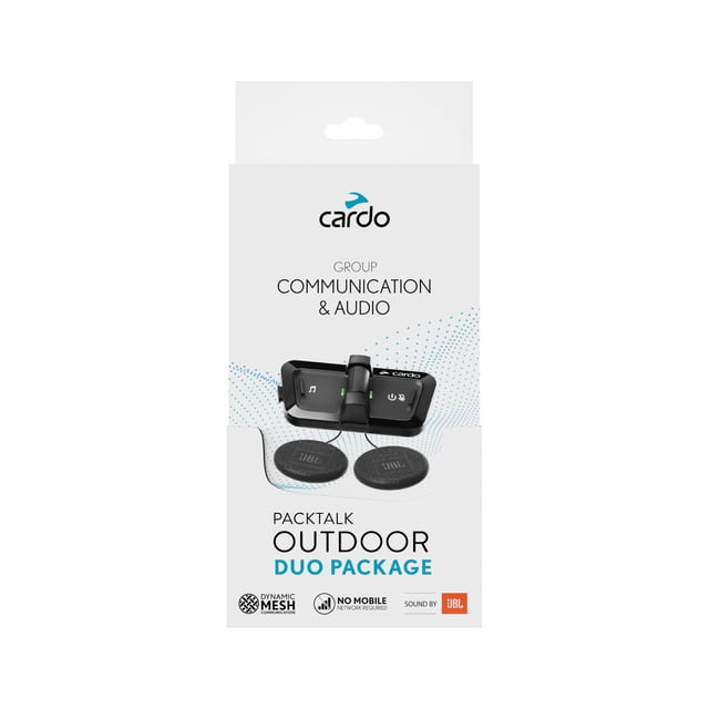 Sistema de comunicación para cascos Cardo Packtalk Outdoor Dual