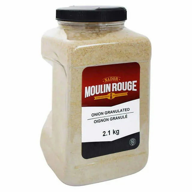 Moulin Rouge Granulated Onion, 2.1 kg - Essential Culinary Enhancer