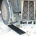 thumbnail image 5 of 2Pcs Car Snow Mud Off Plate Tire Traction Foldable Skid Plate NonSlip Mat Sand Snow Chain Wheel Anti Skid Snowboarding, 5 of 8