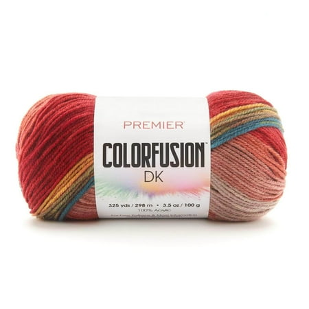 UPC: 0840166801499 | Premier Yarn Colorfusion DK Yarn – Vintage  325 yards