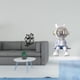 thumbnail image 2 of Soporte Para Servilletas De Astronauta De Hierro Con Forma De Huella De Perro, Figura Decorativa Nórdica, Organizador Para Estantería, Sala De Estar, Decoración Del Hogar., 2 of 8