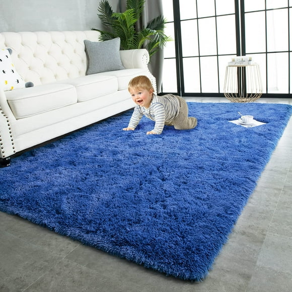 Alfombra TWINNIS 244x305 cm Super Soft Shaggy Indigo