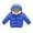 Blue, variant on Otqutp Kids Autumn Winter Outwear Child Toddler Baby Boys Girls Solid Winter Hooded Coat Jacket Thick Warm Outerwear Clothes Outfits(Blue,3-4 Years)