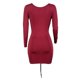 thumbnail image 1 of Breathable V Neck Party Dress For Women Suitable For Beach Events With Lightweight Design 1Pack, 1 of 3