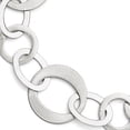 thumbnail image 2 of White Sterling Silver bracelet Links Link, 8 in 14 mm, 2 of 3
