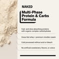 thumbnail image 4 of NAKED Vanilla Mass - All Natural Vanilla Weight Gainer Protein Powder - 8lb Bulk, GMO Free, Gluten Free & Soy Free, No Artificial Ingredients - 1,260 Calories - 11 Servings, 4 of 9