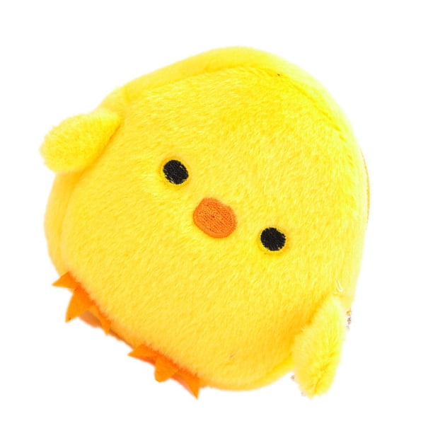 Bolso, Bolsa de Monedas Cómoda Toque Amarillo Peluche para Niños