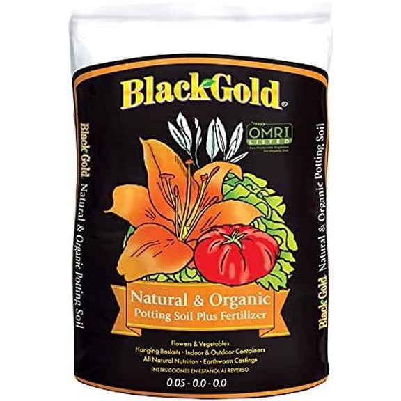 Black Gold Potting Soil N&O Pot Soil - Potting Soil - 2CF