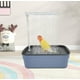 thumbnail image 3 of Bañera de baño para pájaros de circulación automática para loros, cuenca de baño higiénica fácil de limpiar, promueve la salud de las plumas, configuración fácil de usar, ayuda para el aseo de aves, 3 of 4