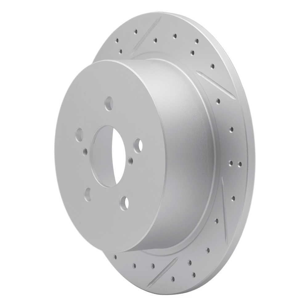 Dynamic Friction Company 830-13020L DFC Geoperformance Rotor - Drilled and Slotted