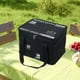 thumbnail image 1 of Caja de almacenamiento plegable para exteriores | Tela Oxford impermeable | Gran capacidad 14.9x11.8x10.2 in | Organizador plegable para camping, picnic, utensilios de cocina, herramientas | Caqui o, 1 of 6