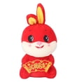 thumbnail image 2 of Rabbit Plush Toy, Rabbit Plush Doll Toy Vivid Detail Soft Comfortable Chinese New Year Doll Lovely Design For Living Room ANGGREK AC7943, 2 of 8