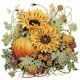 thumbnail image 1 of 5D DIY Taladro Parcial en Forma Especial Calabaza Girasol 30x30cm, 1 of 9