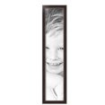 thumbnail image 2 of ArtToFrames 7" x 34" Dark Mahogany Silver Picture Frame, 7x34 inch Multi Wood Poster Frame (WOM-5024),  Pack, 2 of 7