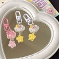 thumbnail image 5 of Cloud Keychains Girls Bag Pendants Key Rings INS Key Rings Bi A1, 5 of 5