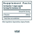 thumbnail image 2 of Vital Nutrients L-Theanine 60 Capsules, 2 of 6