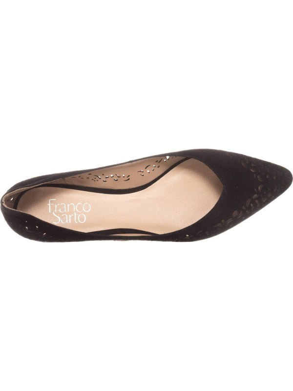 franco sarto perforated flats