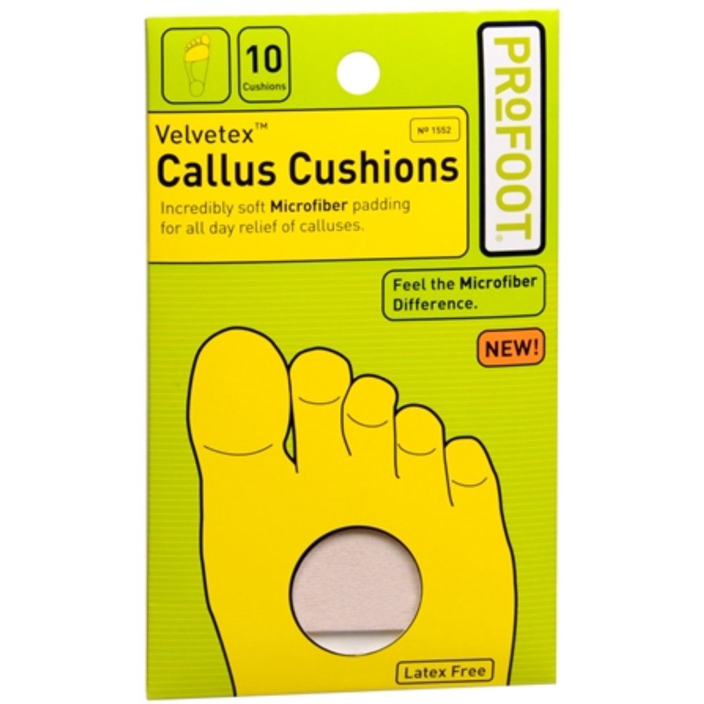 ProFoot Velvetex Callus Cushions 10 Each