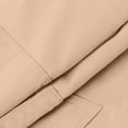 thumbnail image 4 of Big Men's Cotton Cargo Shorts Below Knee, Elastic Waist Drawstring Muti Flap Pocket Shorts, Lightweight Outdoor Hiking Shorts for Casual & Sports Wear Size S-5XL Beige, 4 of 8
