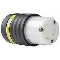 Legrand Connector,125VAC,30A,L5-30R,2P,3W L530CGCM